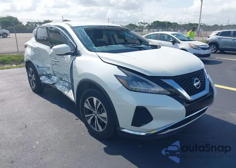 2021 Nissan Murano S Fwd z USA, uszkodzony, nr VIN 5N1AZ2AJ5MC104870
